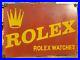 1930-s-Old-Vintage-Rare-Red-Rolex-Watches-Porcelain-Enamel-Sign-Collectible-01-tt