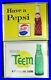 2-Vtg-1960s-Pepsi-Cola-Teem-Lemon-Lime-Soda-9X11-Metal-signs-01-jin