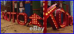 24 X 23 X 4.5 LARGE Movie Theater Vintage Marquee Art Letter Carnival Available