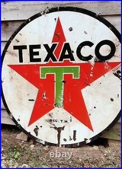 6' Vintage Texaco Sign