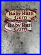 Antique-Vintage-Curtiss-Baby-Ruth-Gum-Metal-Advertising-Sign-9-75-x-27-5-01-wz