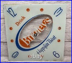 Bireley's Soda Restaurant Old Store Vintage Advertising Kitchen Diner Sign Clock