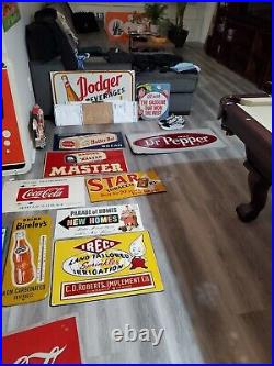 C. 1940s Original Vintage Enriched Tip Top Bread Sign Metal New York Wards RARE