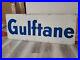 C-1950s-Original-Vintage-Gulf-Gas-Sign-Metal-Gulftane-Oil-Florida-Premium-Rare-01-jeaj