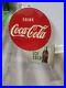 C-1954-Original-Vintage-Drink-Coca-Cola-Sign-Metal-Flange-Bottle-Mint-AM1-54-01-qwas