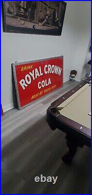 C. 1960s Original Vintage Frost King Sign Metal Rack Toppper Weather Protection