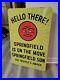 C-1964-Original-Vintage-Springfield-Sun-Newspaper-Sign-Metal-2-Sided-Gas-RARE-01-bt