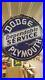 Dodge-plymouth-porcelain-sign-vintage-Collectable-Mancave-gas-oil-01-gkbm