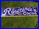 Enamel-Sign-Rowntrees-Elect-Cocoa-Vintage-Rare-Type-By-Appointment-Logo-1900s-01-nkkl
