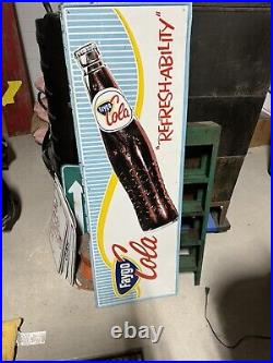 Faygo Soda Sign Vintage Original Metal Advertising Michigan Pop Faygo Soda Sign Vintage Original Metal Advertising Michigan Pop