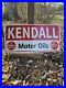 GIANT-VINTAGE-1950-S-KENDALL-MOTOR-OIL-PORCELAIN-GAS-STATION-SIGN-30-x-15-01-ohq