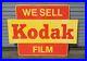 Giant-3-X4-Vintage-Metal-Enamel-We-Sell-Kodak-Film-Sign-pk-01-jerq