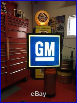 Gm Dealer Sign. 25X 25 Chevrolet, Chevy Dealership, Vintage NO RESERVE