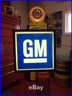 Gm Dealer Sign. 25X 25 Chevrolet, Chevy Dealership, Vintage NO RESERVE