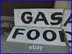 HUGE Gasaway's Food Store & Market Vintage Store Sign 6 ft x 14 ft Jonesboro AR