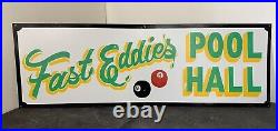 Hand Painted Vintage Old School Advertising Sign Pub Bar