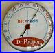 Hot-or-Cold-Vintage-Dr-Pepper-Thermometer-12-Domed-Pam-Clock-Company-NY-01-wzzr
