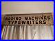 Large-1940s-Hanging-Double-Sided-Wood-Sign-Typewriter-Shop-Vintage-4-x-10-C-01-myit