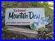 Large-Vintage-Collectible-Mountain-Dew-Porcelain-Sign-24-X-12-Soda-01-rsa