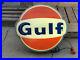 ORIGINAL-Vintage-GULF-GAS-STATION-Sign-Oil-OLD-Advertising-Car-Auto-MANCAVE-01-isxg