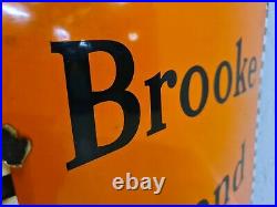 Original Vintage Brooke Bond Tea Enamel Advertising Sign
