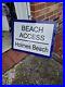 Original-Vintage-Florida-Beach-Access-Sign-Metal-Holmes-Beach-Anna-Maria-Island-01-ekr