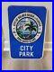 Original-Vintage-Florida-City-Park-Sign-Metal-Holmes-Beach-Anna-Maria-Island-01-zlc
