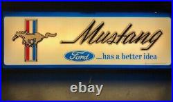 Original vintage Ford Mustang Dealership sign
