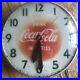 RARE-1950s-VINTAGE-COCA-COLA-LIGHTED-ELECTRIC-CLOCK-GLASS-FRONT-15-Works-01-gqxc