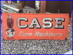 RARE ORIGINAL Vintage CASE FARM MACHINERY Eagle UniQuE Old Embossed Ag Tractor