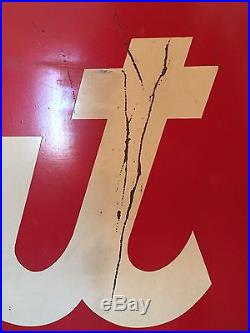 RARE Vintage BUTTERNUT Crackers Are Extra Good Metal Advertising Sign 72x36