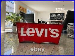 RARE Vintage Levis advertising store sign neon sign
