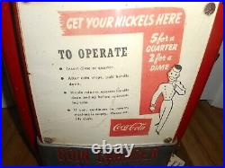 Rare Coca Cola Vintage Vendo Coin Change Changer Machine Soda Pop Gas Station