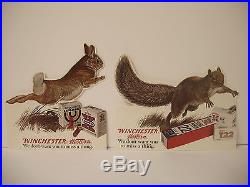 Rare Original Unused Winchester Shelf Talkers Set dealers Store display orig Env