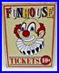 Rare-Vintage-1920-s-Mummert-Funhouse-Tickets-Carnival-Metal-Sign-Clawn-17-X-23-01-vgmh