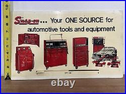 Rare Vintage 1950s Snap-on Tools Double-Sided Sliding Open/Closed Sign RARE