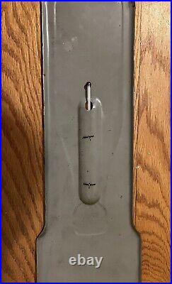 Rare Vintage Dr. Pepper Advertising Thermometer Sign Original Mid 1930's