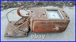 Rare Vintage ECO Air Meter Service Station Air Tire Pump Model 37 Gas Oil Sign