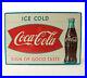 Rare-Vintage-Original-Metal-Sign-Coca-Cola-Ice-Cold-Fishtail-Soda-Sign-01-rfdn