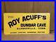 Rare-Vintage-Roy-Acuff-s-Dunbar-Cave-Clarksville-Tennessee-25x12-Sign-Country-01-bu