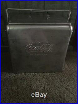 Stainless Steel Coca Cola Cooler, Coke Vintage