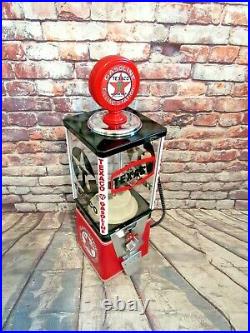 Texaco gas vintage gumball machine candy machine game room accessories bar gift