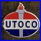 Utoco-Porcelain-Sign-Standard-Oil-Gas-Pump-Plate-Original-Vintage-01-fjv