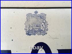 VINTAGE 1930s CANADIAN POST OFFICE SIGN GREAT PORCELAIN SIGN VINTAGE 1930s CANADIAN POST OFFICE SIGN GREAT PORCELAIN SIGN