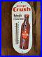 VINTAGE-1950s-ORANGE-CRUSH-SODA-ADVERTISING-THERMOMETER-SIGN-NO-b925a-BROWN-01-pp