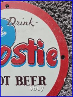 VINTAGE FROSTIE ROOT BEER PORCELAIN SIGN COKE, Pepsi, Orange Crush