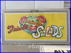 Very RARE Vintage'60s FRISCHS Bob's BIG BOY Burger Advertisement SIGNS HTF Very RARE Vintage'60s FRISCHS Bob's BIG BOY Burger Advertisement SIGNS HTF