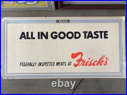 Very RARE Vintage'60s FRISCHS Bob's BIG BOY Burger Advertisement SIGNS HTF Very RARE Vintage'60s FRISCHS Bob's BIG BOY Burger Advertisement SIGNS HTF