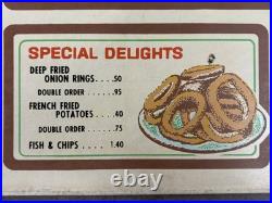 Very RARE Vintage'60s FRISCHS Bob's BIG BOY Burger Advertisement SIGNS HTF Very RARE Vintage'60s FRISCHS Bob's BIG BOY Burger Advertisement SIGNS HTF