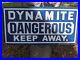Vintage-1948-Dynamite-Keep-Away-Dangerous-Porcelain-Metal-Caution-Sign-12-X-24-01-ouc